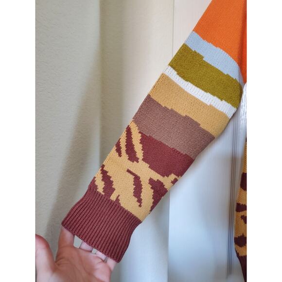 Beulah Style Unisex Southwest Desert Soft Wool Blend Sweater, Men's Large, W XL - Picture 5 of 11